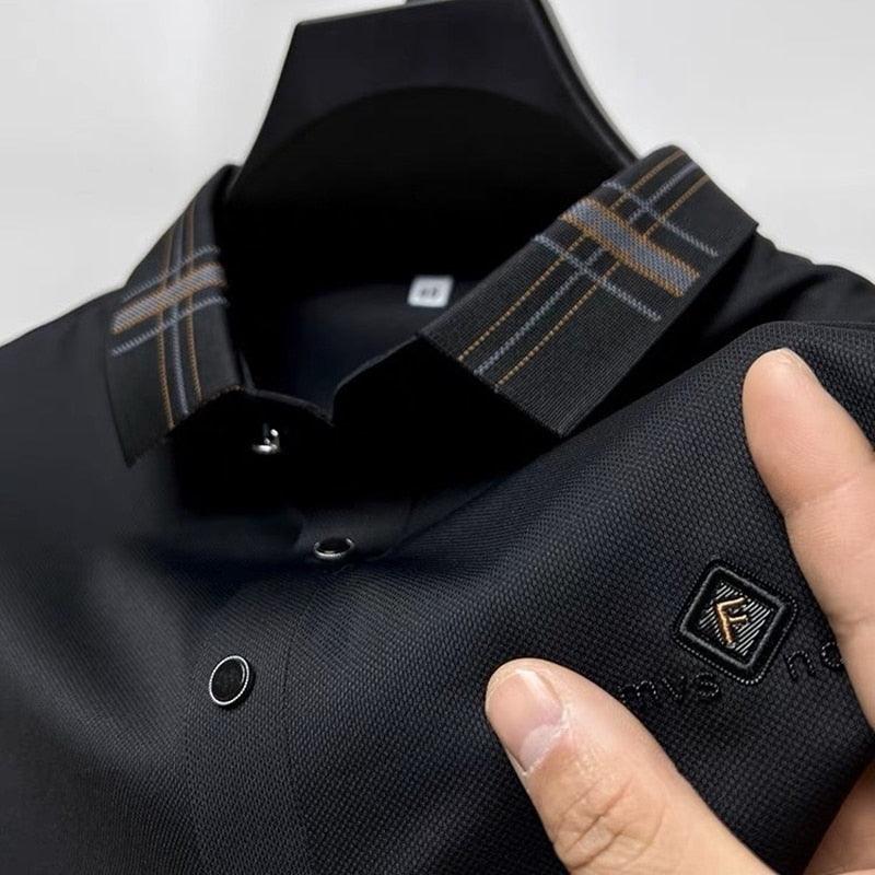 Polo Premium de Alto Padrão em Seda Gelo - Frank / Renomada no Mercado Internacional Agora Também Disponivel em Suas Mãos! - ModernLar