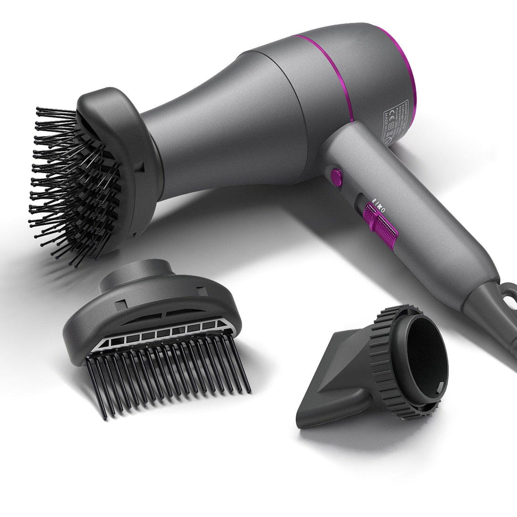 Compre Secador de cabelo 220-240V, leve e prático, família doméstica, forte  potência, secador de cabelo para pequenos cabeleireiros, barbeiro,  ferramentas de salão, secador de cabelo baixo