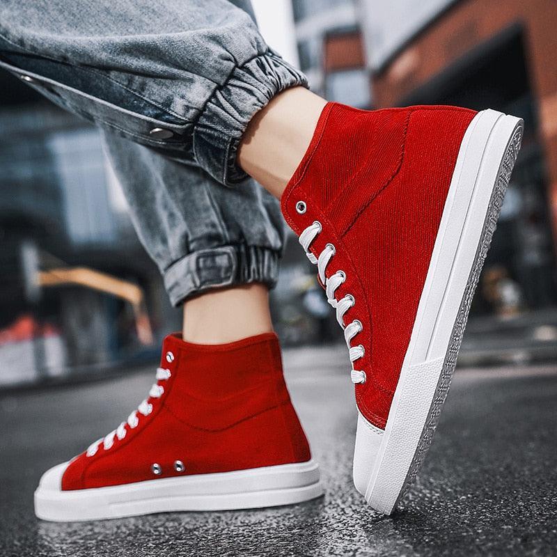 Tênis Feminino Cano Alto - Color Burst / Conforto e Estilo em um só Tênis! - ModernLar