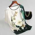Blusinha Feminina em Cetim - Flower Bloom / Floresça com estilo e conforto! - ModernLar