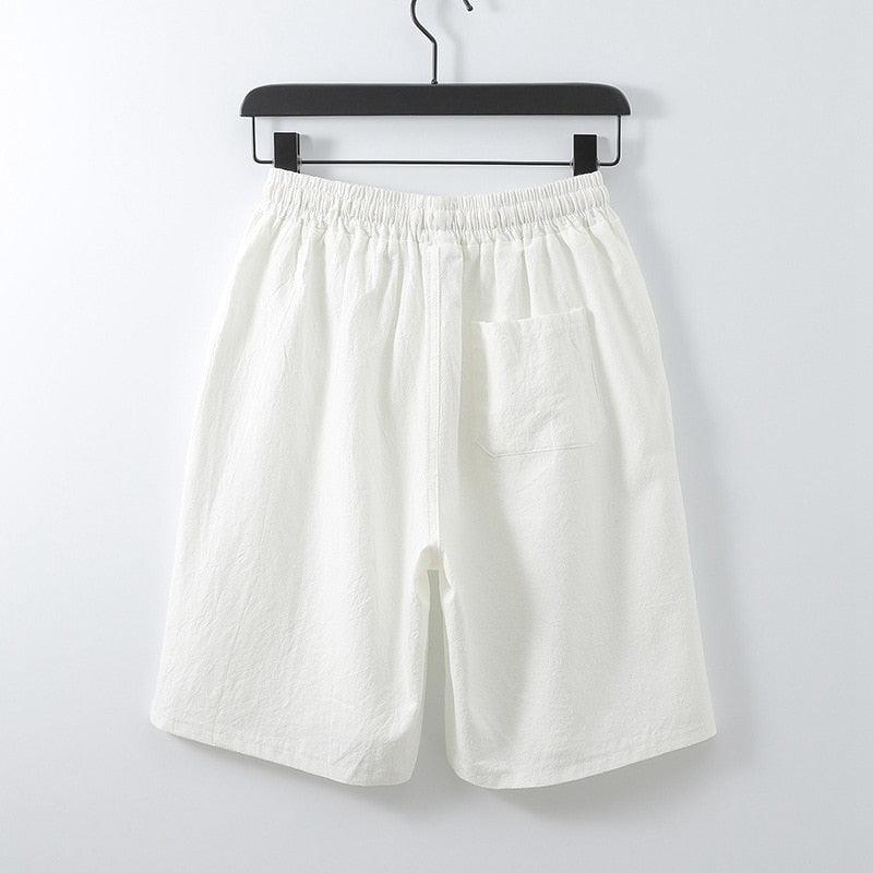 Conjunto Masculino Shorts e Camiseta Plus Size em Linho - LinhoPlus Set / Sinta a Qualidade do Linho em um Conjunto Plus Size pensado para Você - ModernLar
