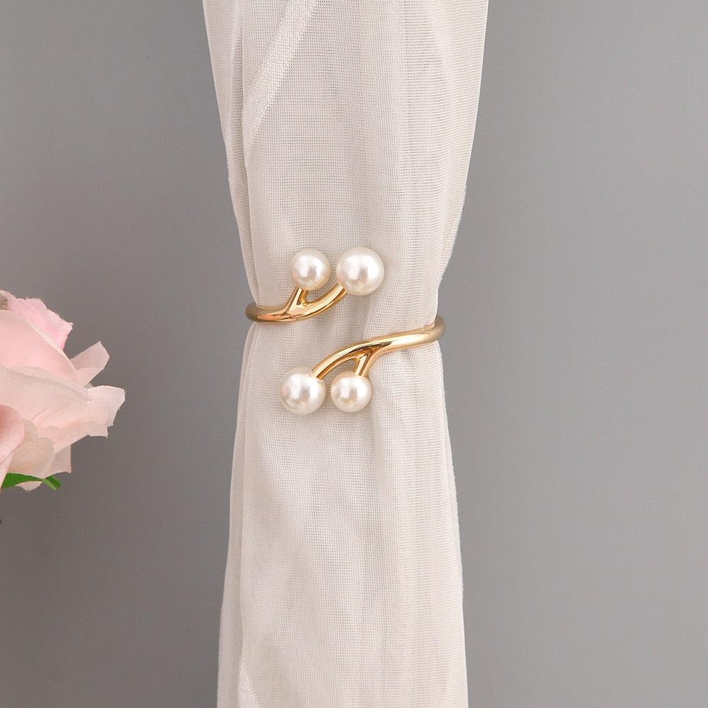 Broche Decorativo para Cortina - Brilho das Perolas / Eleve o Nivel de sua Decoração! - ModernLar
