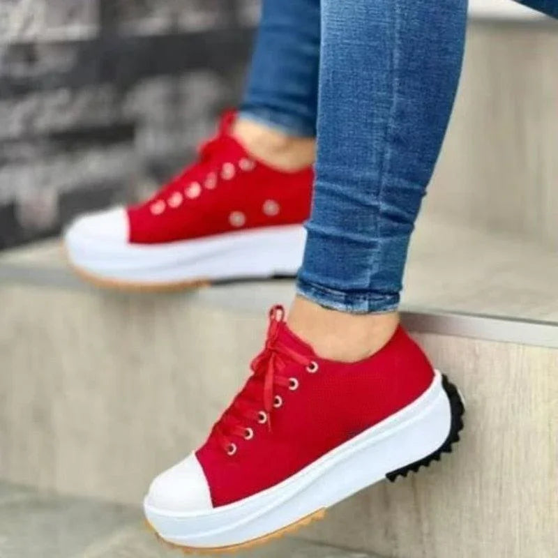 Tênis Feminino Plataforma - SportPlat / Leveza e Conforto que te levam as Alturas! - ModernLar