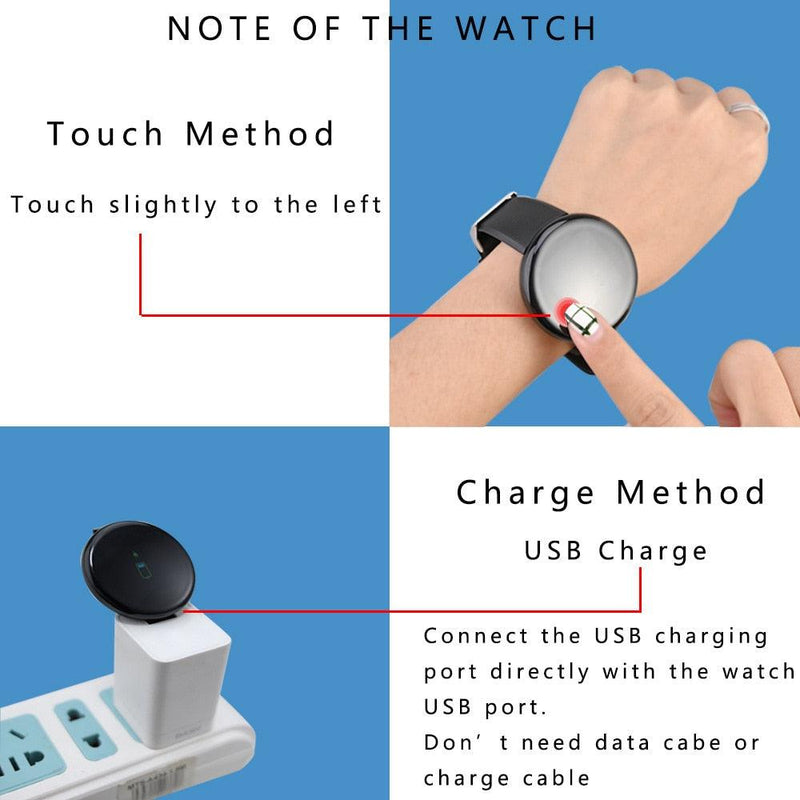 Relógio Smart D18 a Prova D'água - ModernLar