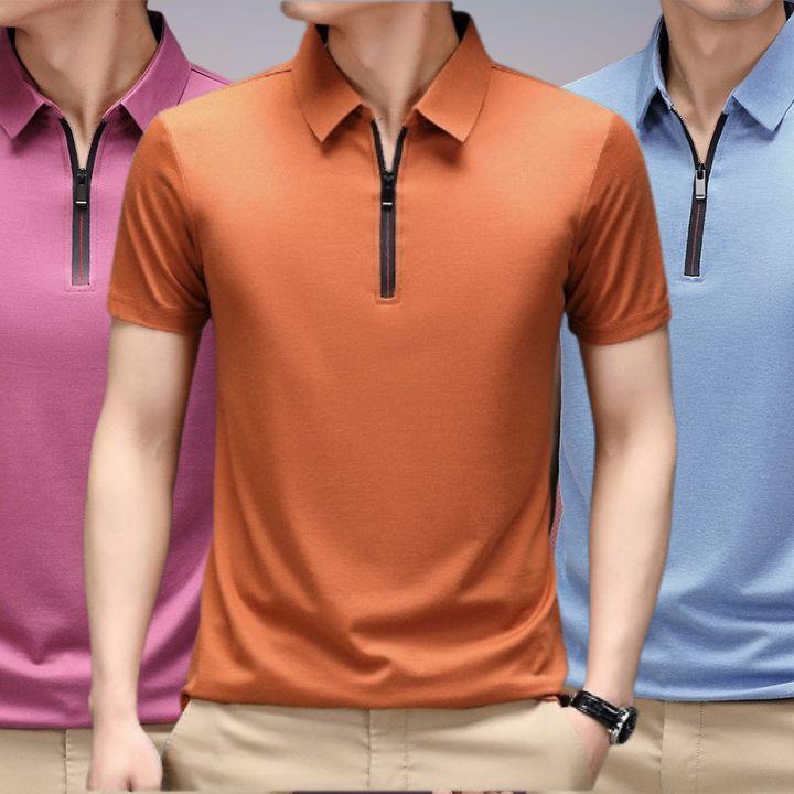 Conjunto 3 Camisas Polos Ice Shirt com Inovador Tecido em Seda Selo! - ModernLar
