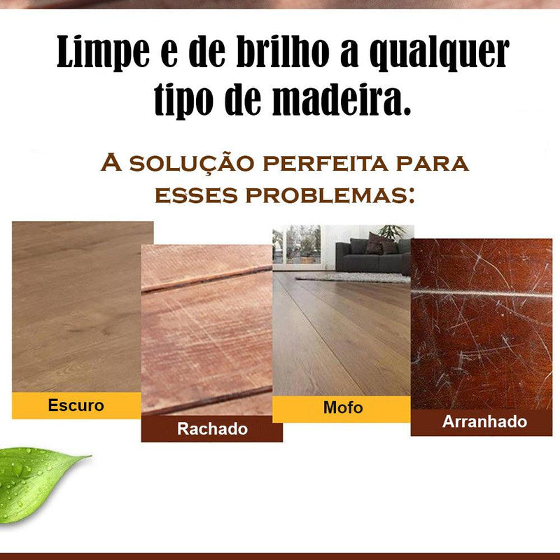 Cera Beewax™ Super Polimento e Limpeza em Madeira - ModernLar