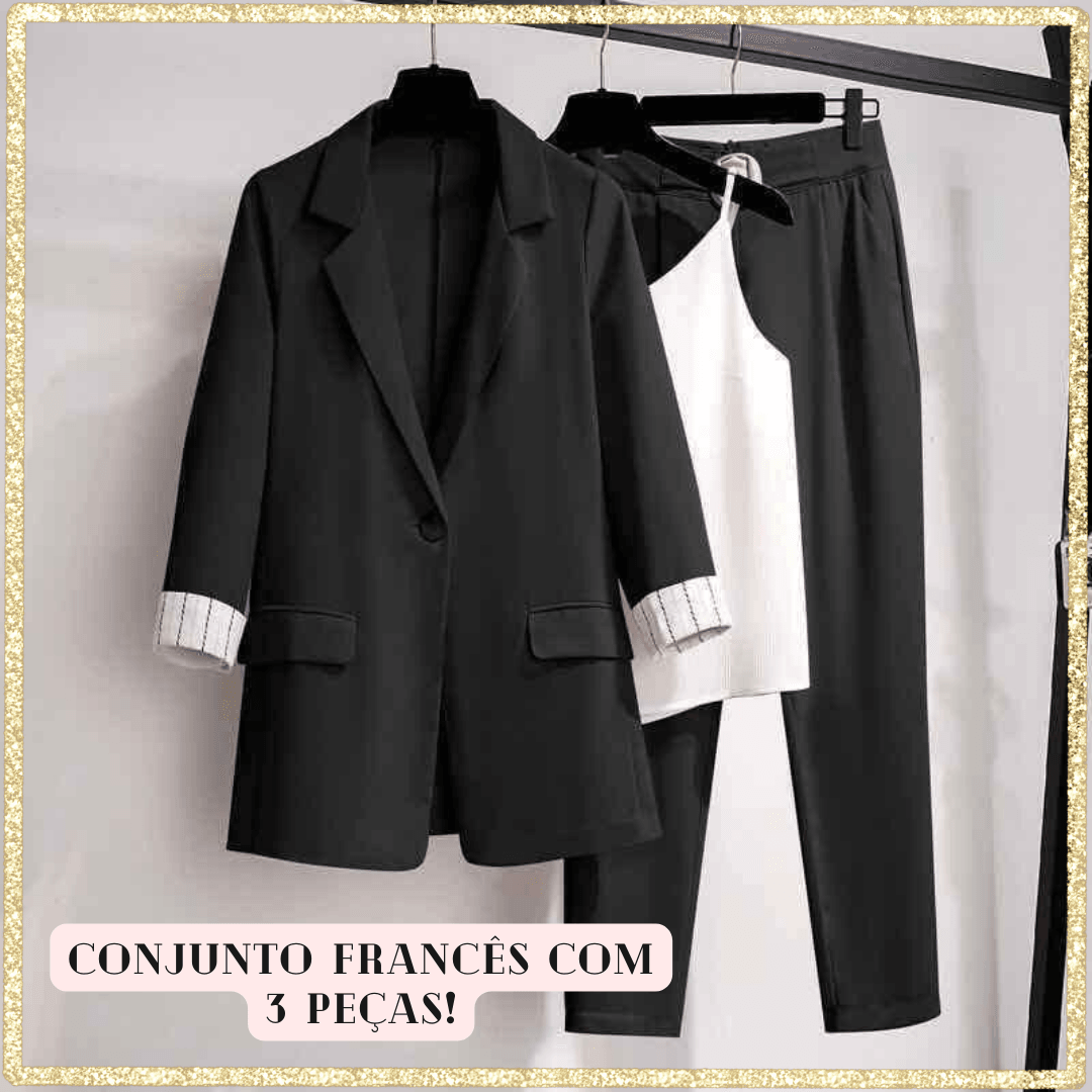 Conjunto Formal Estilo Francês Éclet™ / Luxo & Conforto andando juntos como nunca antes! - ModernLar